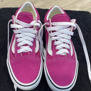 VANS OLD SKOOL LACE-UP unisex Vibrant Pink Women's Sneakers